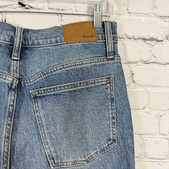 Madewell Jeans Womens 29 Petite The Perfect Vintage Straight Leg Ainsworth Wash - Picture 11 of 14